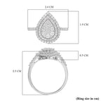 NY Close Out- 9K White Gold SGL Certified Diamond (G-H) Ring 1.00 Ct.