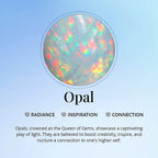 Luxoro 9K Yellow Gold AGI Certified AAA Ethiopian Opal & White Diamond (I2) Ring 2.80 Ct.