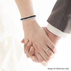 Cleopatra Shungite Bracelet (Size 7) in Rhodium Overlay Sterling Silver 11.50 Ct, Silver Wt 23.00 Gms