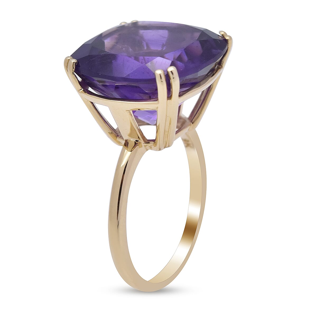 12.18 Ct. Lusaka Amethyst Ring in Sterling 6034114 3