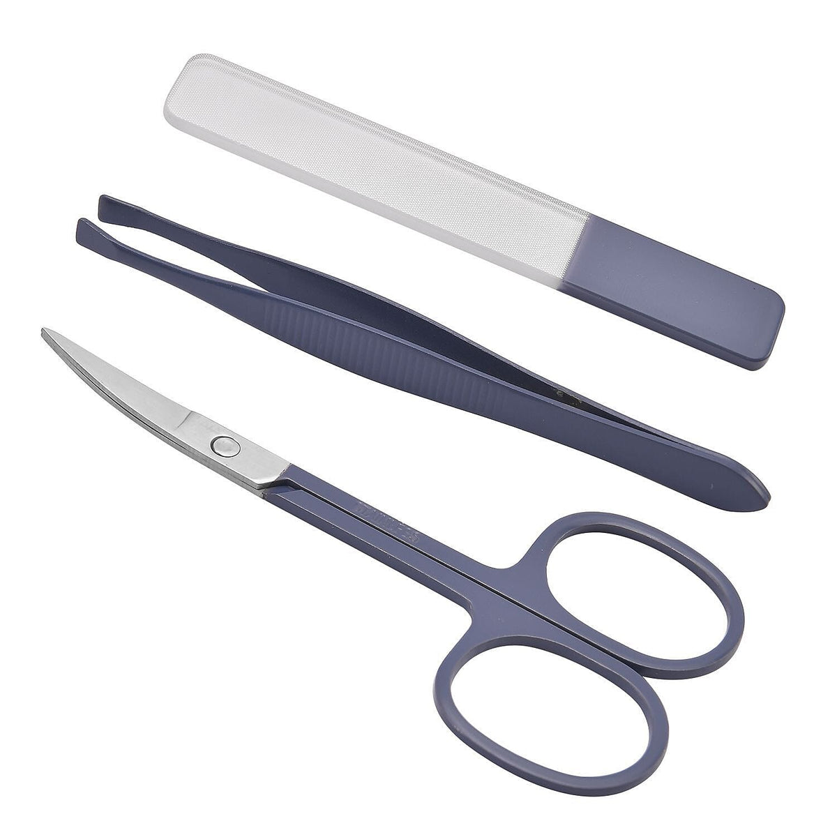 12pcs Manicure Set with Case - Blue 7134414 6