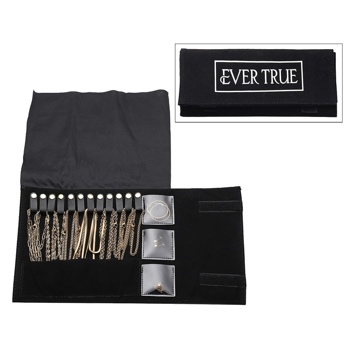 EverTrue Set of 16 - 6 Necklaces (Size - 30-24-20), 6 Bracelets (Size - 7 with Extender), 2 Push Back Earrings with Clasp, Storage Box &amp; Magnetic Chain Extender in Yellow 4419248 1