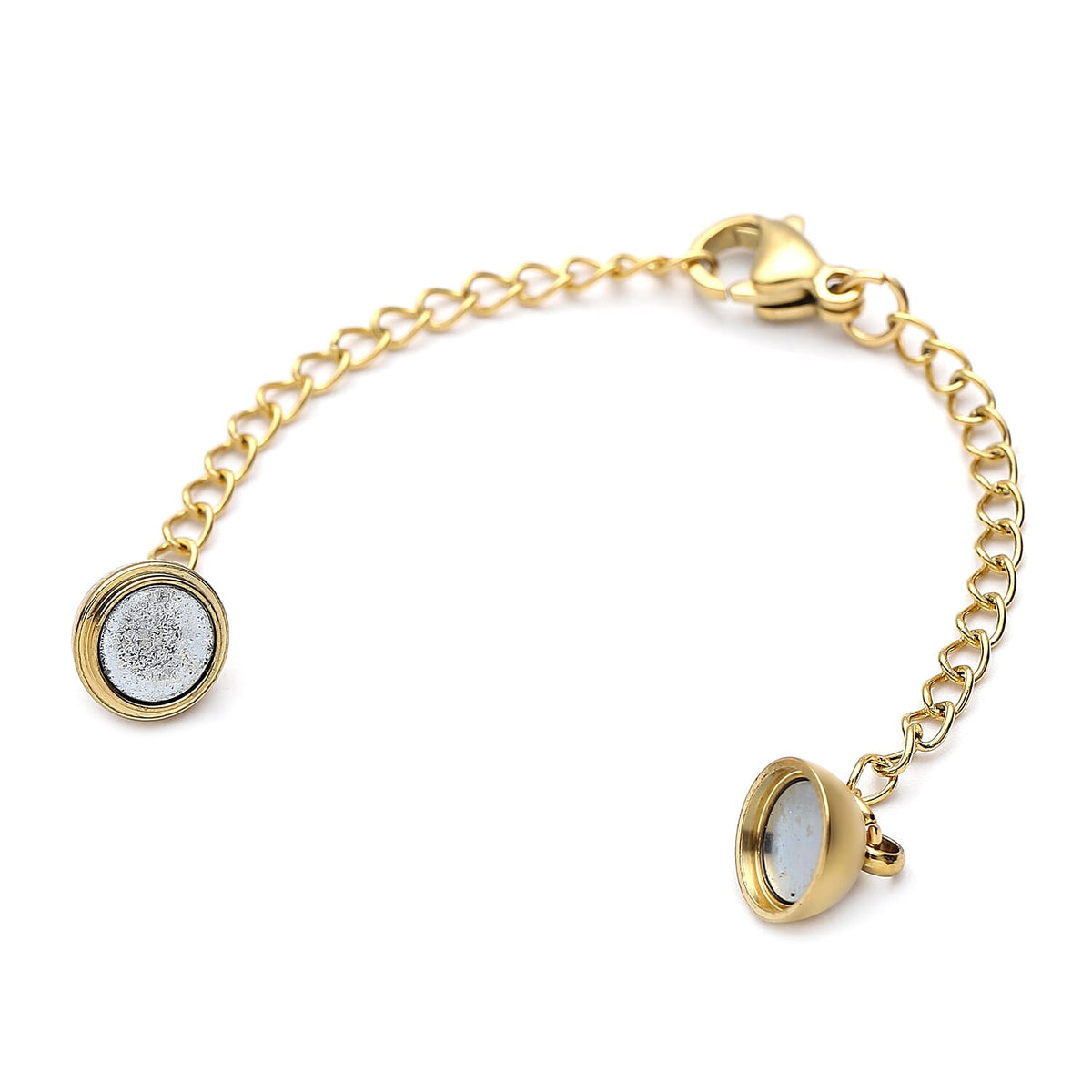 Pick OF the show Set of 16 - 6 Necklaces (Size - 30/24/20), 6 Bracelets (Size - 7 with Extender), 2 Push Back Earrings with Clasp, Storage Box &amp; Magnetic Chain Extender in Yellow V32512557 6
