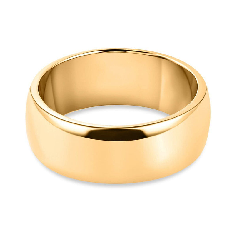 18K Yellow Gold Vermeil Plated Sterling Silver Ring Silver Wt : 4.49 Gms.