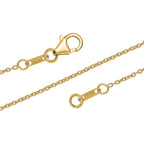 18K Vermeil  Yellow Gold Plated  Chain (Size 20) with Lobster Clasp