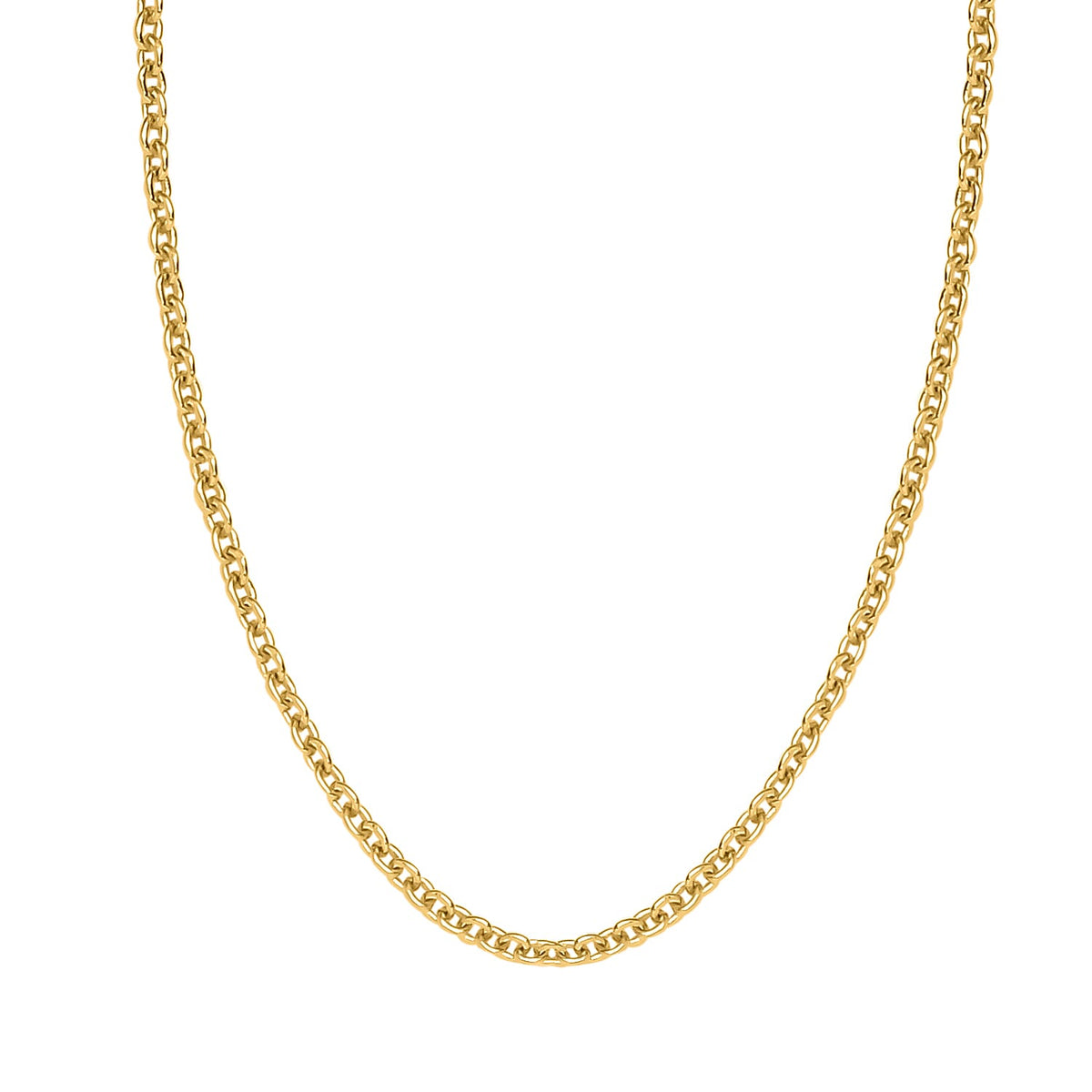 18K Vermeil  Yellow Gold Plated  Chain (Size 20) with Lobster Clasp 3750076 5
