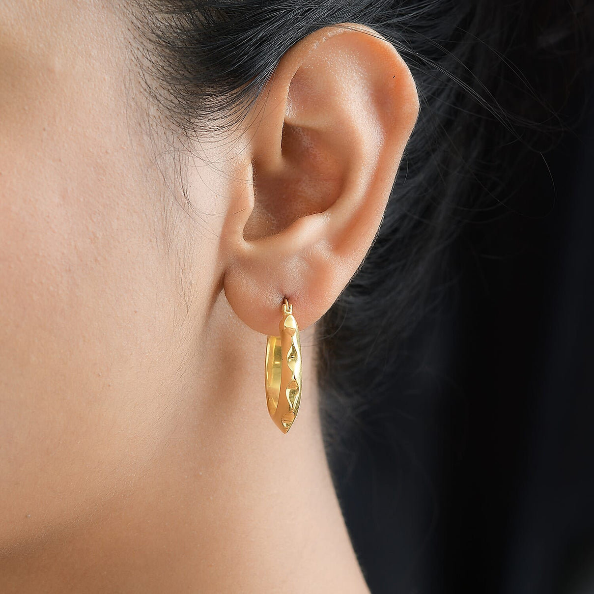FLASH SALE MEGA DEAL- Designer Closeout 14K Gold Overlay Sterling Silver Earrings 7649723 2