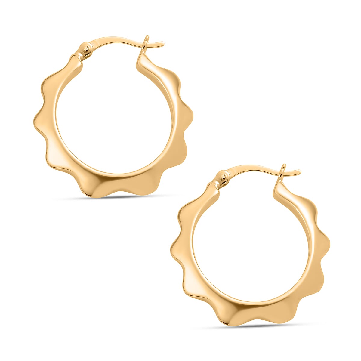 FLASH SALE MEGA DEAL- Designer Closeout 14K Gold Overlay Sterling Silver Earrings 7649723 3