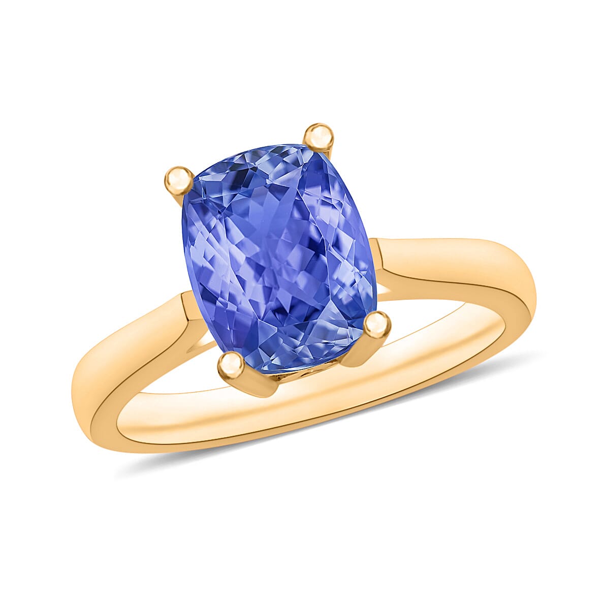 14K Rose Gold  AA   Tanzanite  Ring 1.40 ct,  Gold Wt. 4 Gms  1.400  Ct. 7719633 0