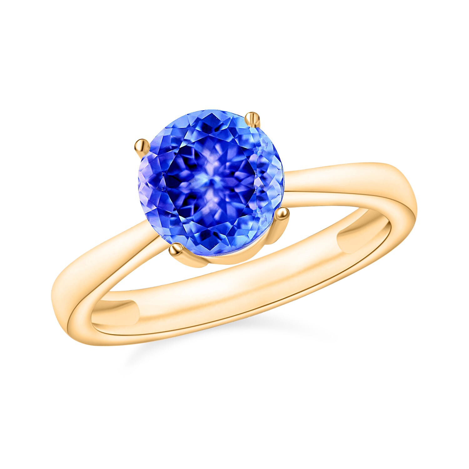 14K Rose Gold AA Tanzanite Ring in Gold Wt. 4 grams, 1.450 Ct 7718183 0