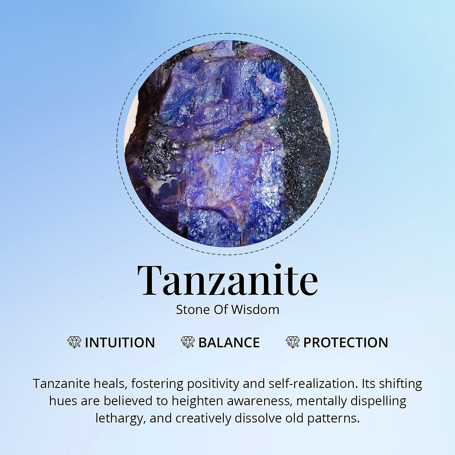 14K White Gold AA Tanzanite Solitaire Ring, 5 Ct 8009696 4
