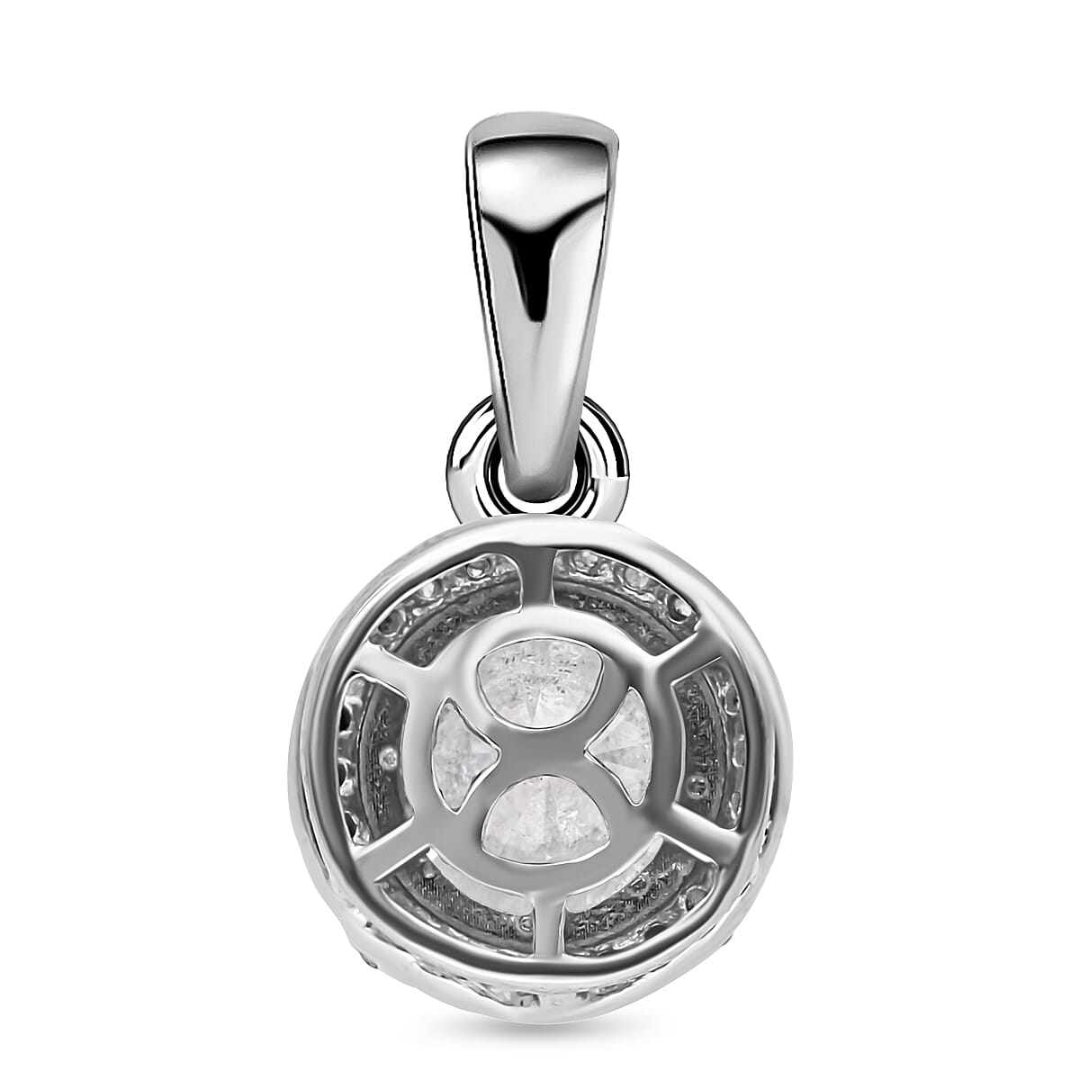 First Time Ever - 14K White Gold Certified and Appraised SGL Diamond (I1-I2-G-H) Pendant  2.00 Ct 7553130 5