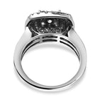 14K W Gold Diamond (GH) Ring 2.00 Ct, Gold Wt. 6 Gms