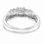 NY Close Out- 14K White Gold (I1-I2-G-H) Diamond Ring 1.00 Ct.