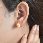 JCK Vegas Closeout - 14K YG Overlay Sterling Silver Drop Earrings