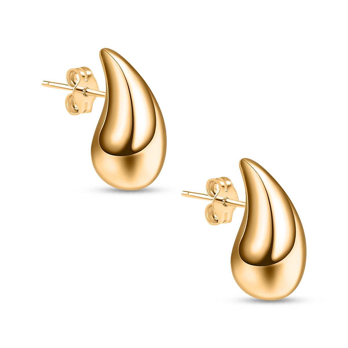 JCK Vegas Closeout - 14K YG Overlay Sterling Silver Drop Earrings 7831162 4
