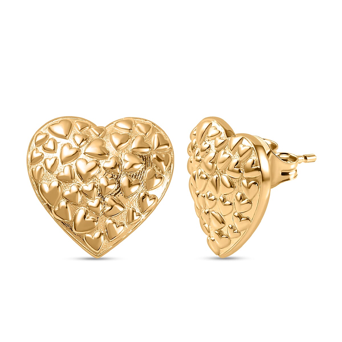 14K YG Vermeil Sterling Silver Fancy Earring 7783538 0