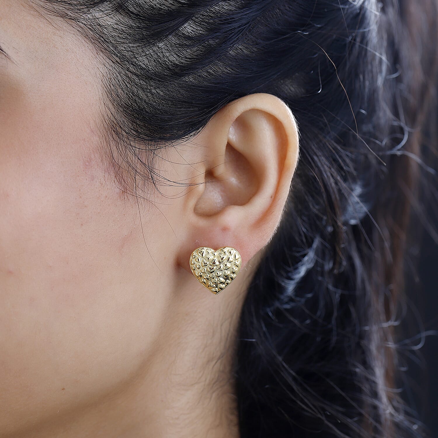 14K YG Vermeil Sterling Silver Fancy Earring 7783538 3