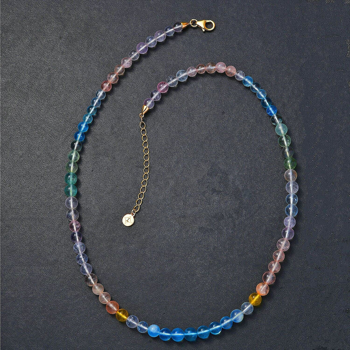 14K Yellow Gold AA Beryl Beads Necklace (Size - 18) with Lobster Clasp 90.00 Ct. 7823133 3