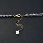14K Yellow Gold  AA   Beryl  Beads Necklace (Size - 18) 90.00 ct,  Gold Wt. 1.87 Gms  90.000  Ct.