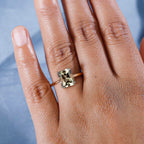 One Time Deal - 14K Yellow Gold AAA Turkizite Solitaire Ring 4.04 Ct