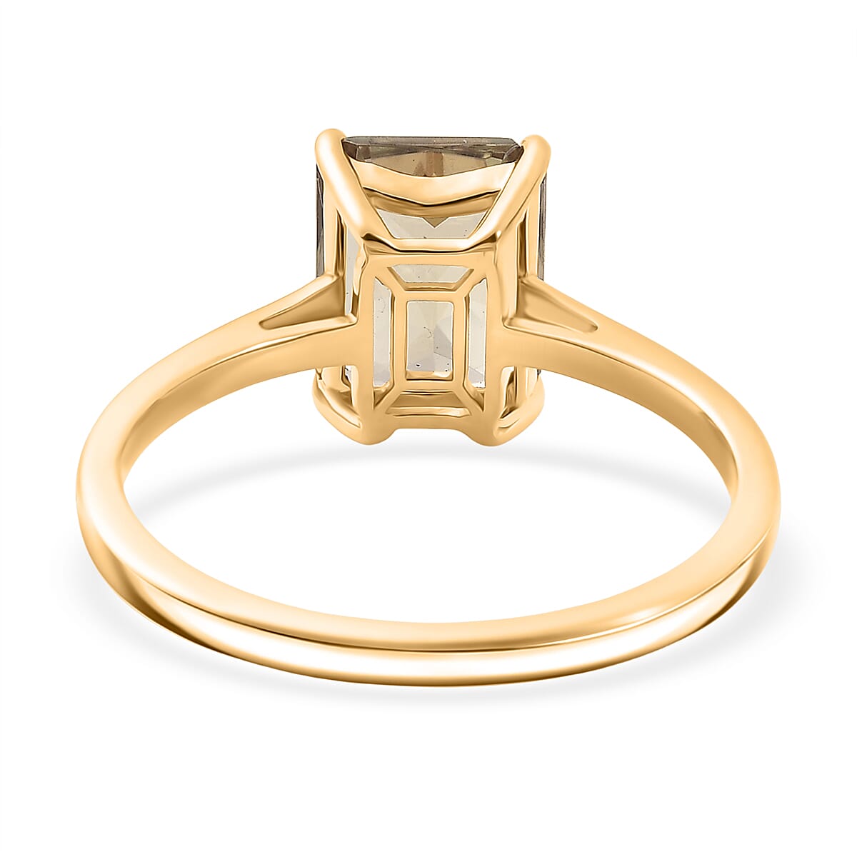 14K Yellow Gold AAAA Turkizite Solitaire Ring 3.09 Ct. 8479776 4