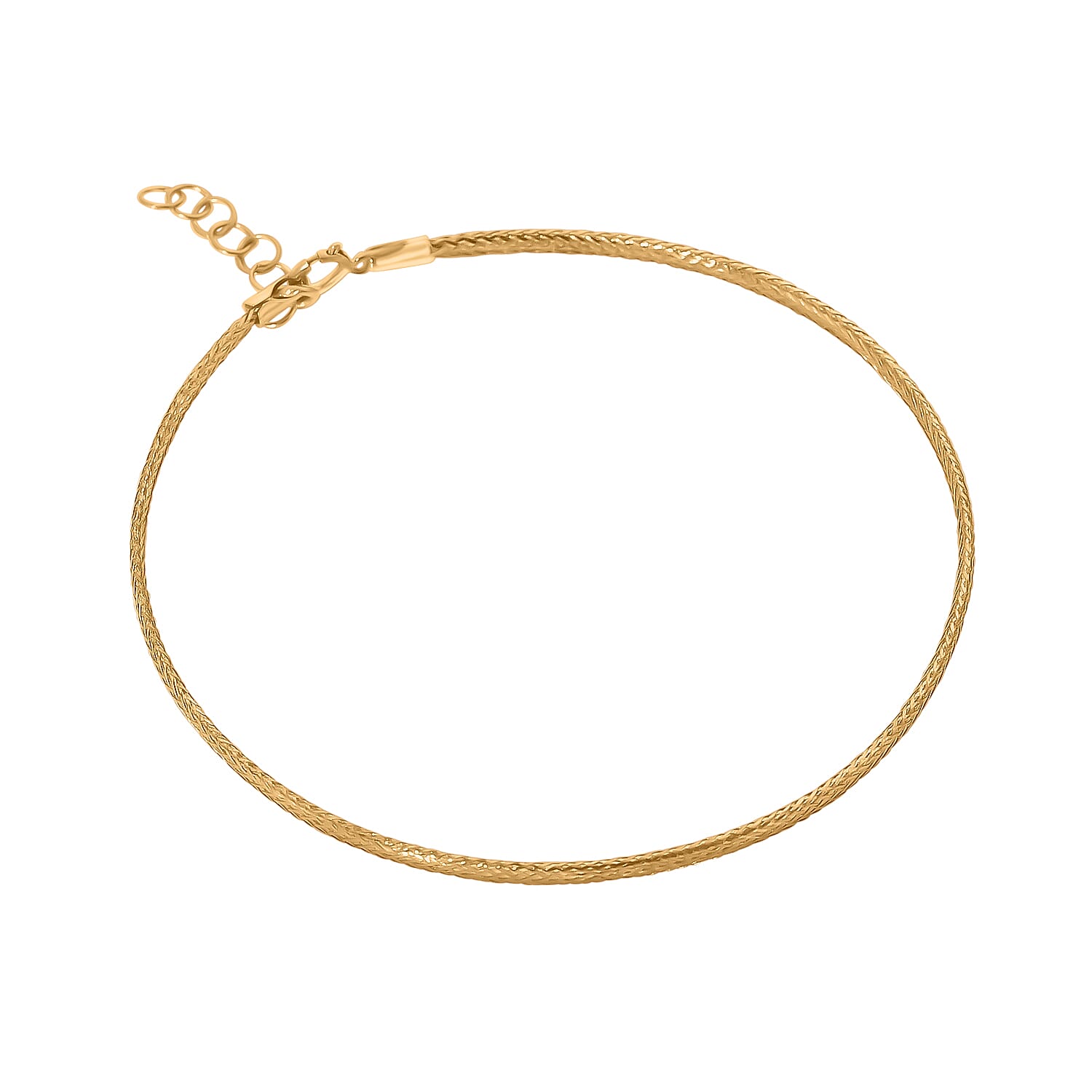 OneTime Close Out - 14K Yellow Gold Omega Memory Bracelet (Size - 7-0.5) with Spring Ring Clasp 7991593 0