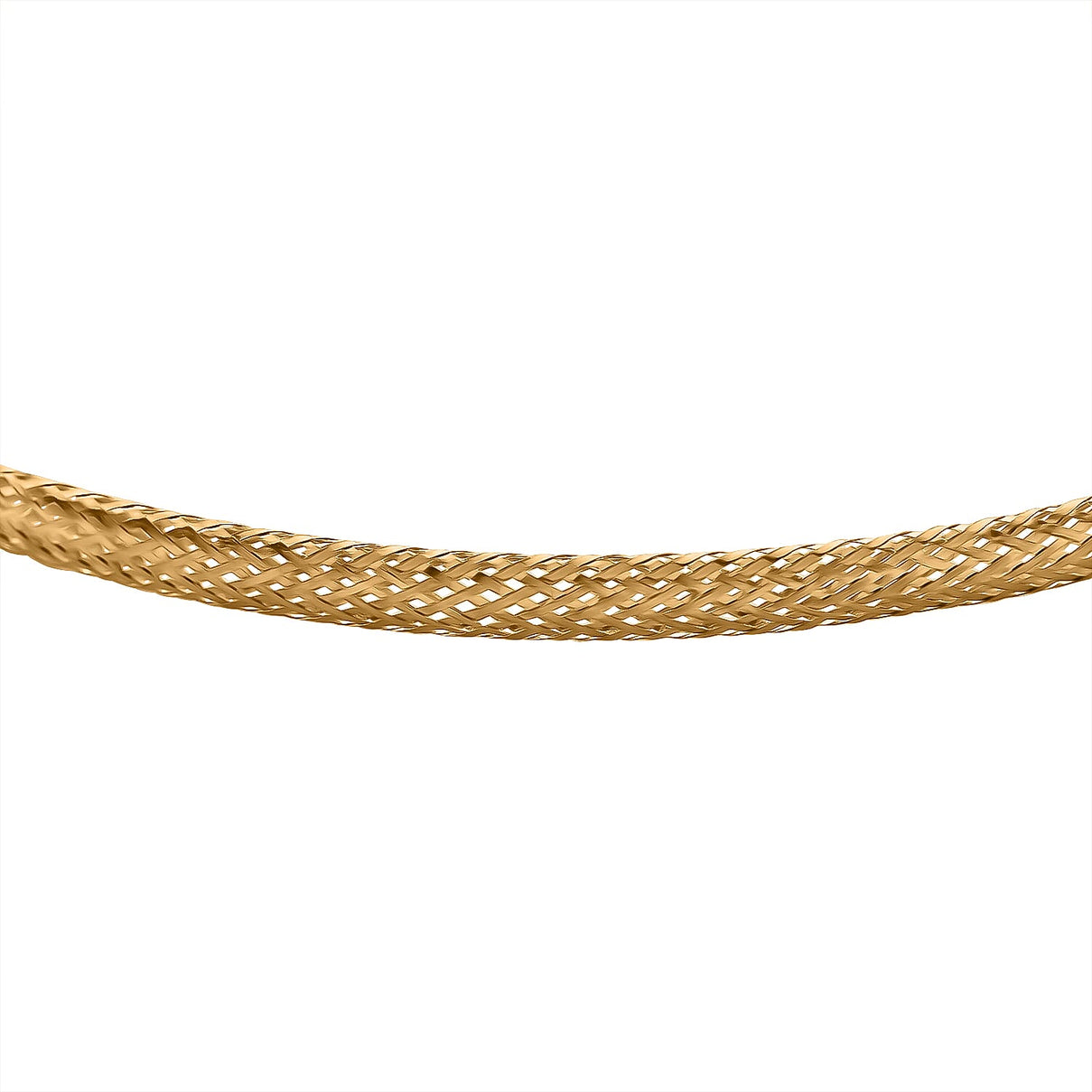 OneTime Close Out - 14K Yellow Gold Omega Memory Bracelet (Size - 7-0.5) with Spring Ring Clasp 7991593 2