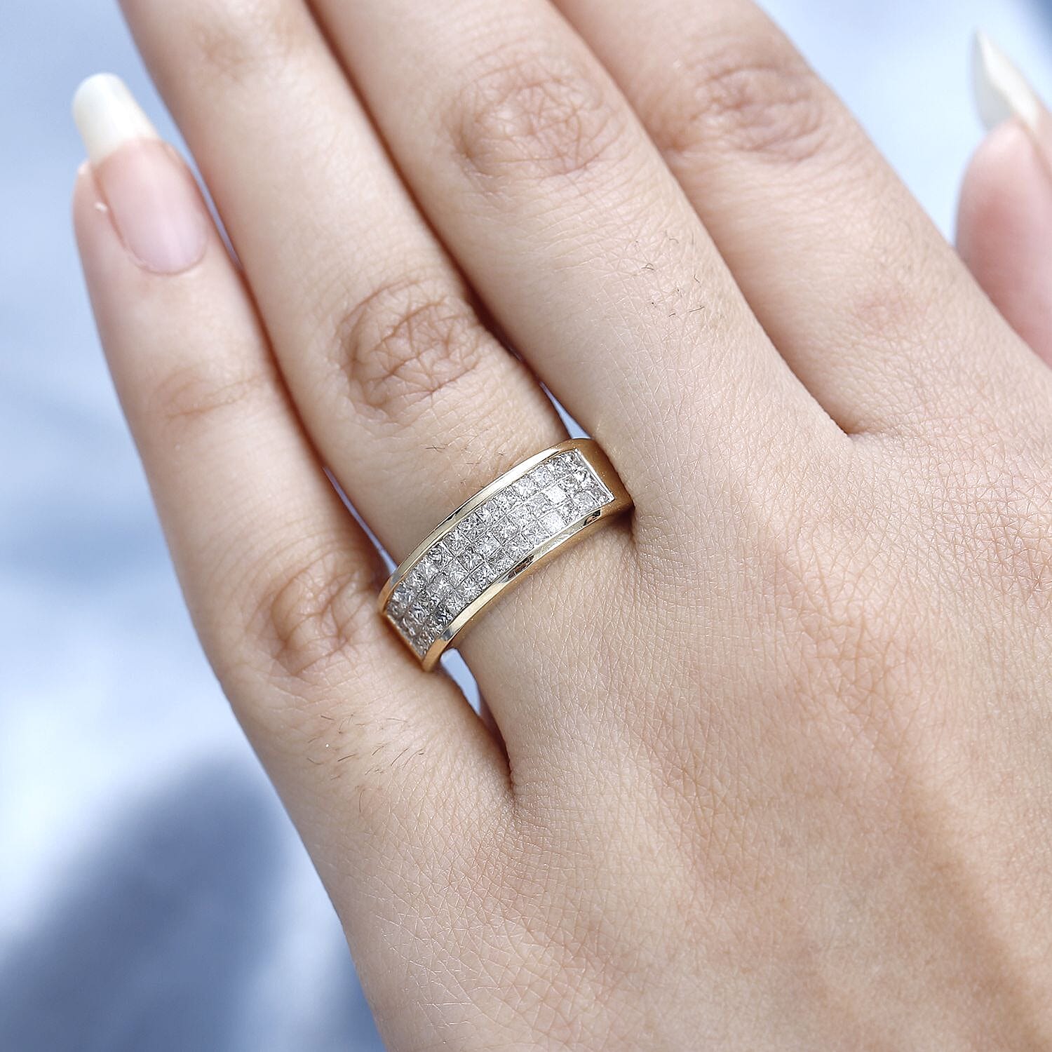 Diamond Cluster Ring in 14K Yellow Gold 7674251 2