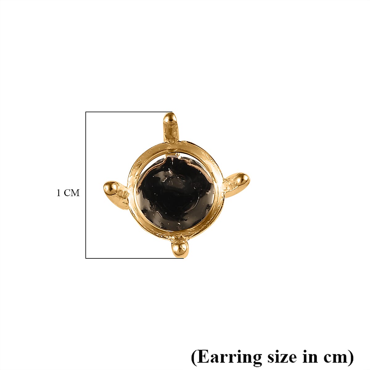 14K Yellow Gold  Earring,  Gold Wt. 1.03 Gms 7822475 2
