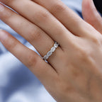 14K Yellow Gold SGL Certified Diamond (I1-I2 / G/H) Band Ring 1.00 Ct.