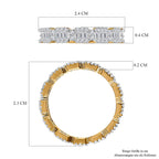 14K Yellow Gold SGL Certified Diamond (I1-I2 / G/H) Band Ring 1.00 Ct.