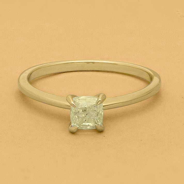 14K Yellow Gold SGL Certified Natural Yellow Diamond Solitaire Ring 1.00 Ct. 7196371 2
