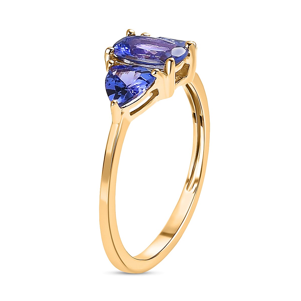 Closeout Deal - 14K Yellow Gold Premium Tanzanite Ring 1.70 Ct. 7549901 3