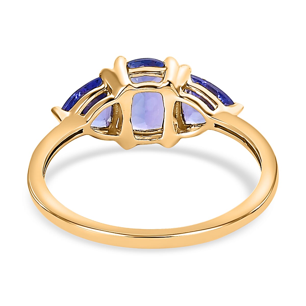Closeout Deal - 14K Yellow Gold Premium Tanzanite Ring 1.70 Ct. 7549901 4