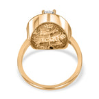 14K Yellow Gold & Diamond Ring 1.10 Ct, Gold Wt. 5.75 Gms.