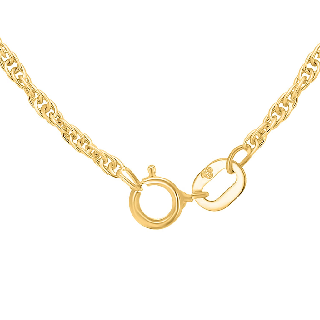 18K Yellow Gold Chain (Size - 16), Gold Wt.1.1 Gms