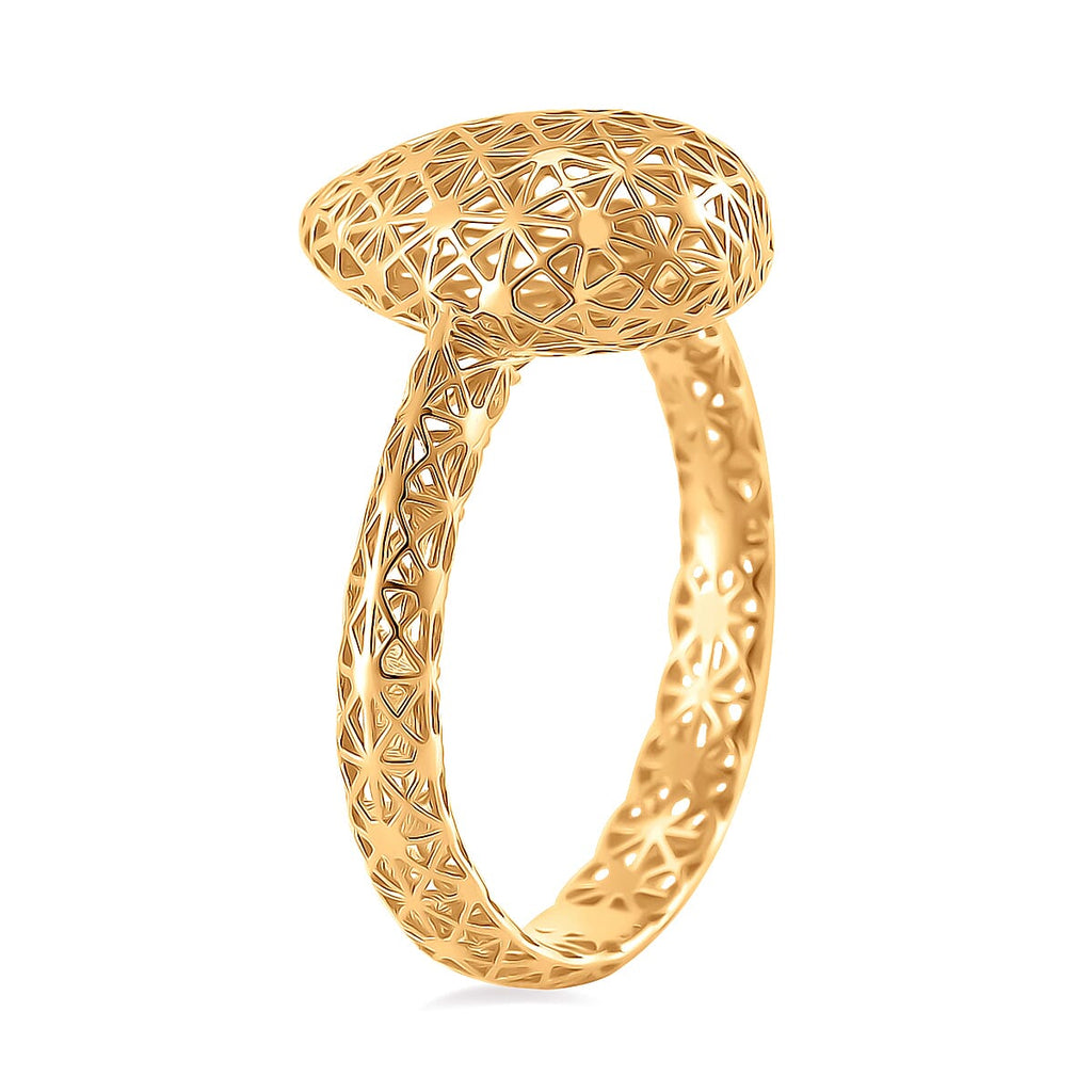 LUCY Q - Drip Collection Ring in 18K Vermeil Yellow Gold Plated Sterling Silver
