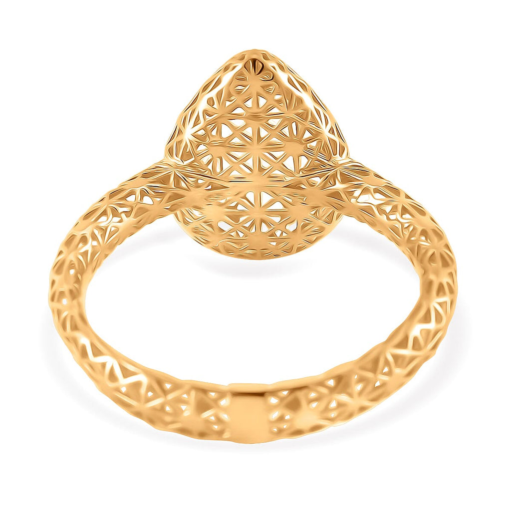 LUCY Q - Drip Collection Ring in 18K Vermeil Yellow Gold Plated Sterling Silver