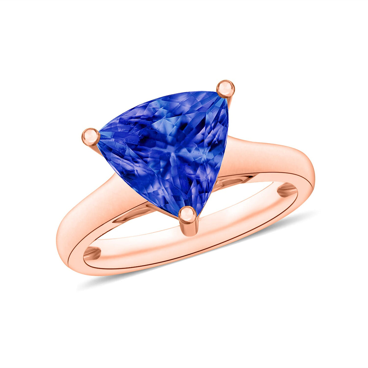 18K Yellow Gold  AAA   Tanzanite  Ring 2.90 ct,  Gold Wt. 5.44 Gms  2.900  Ct. 7719266 0