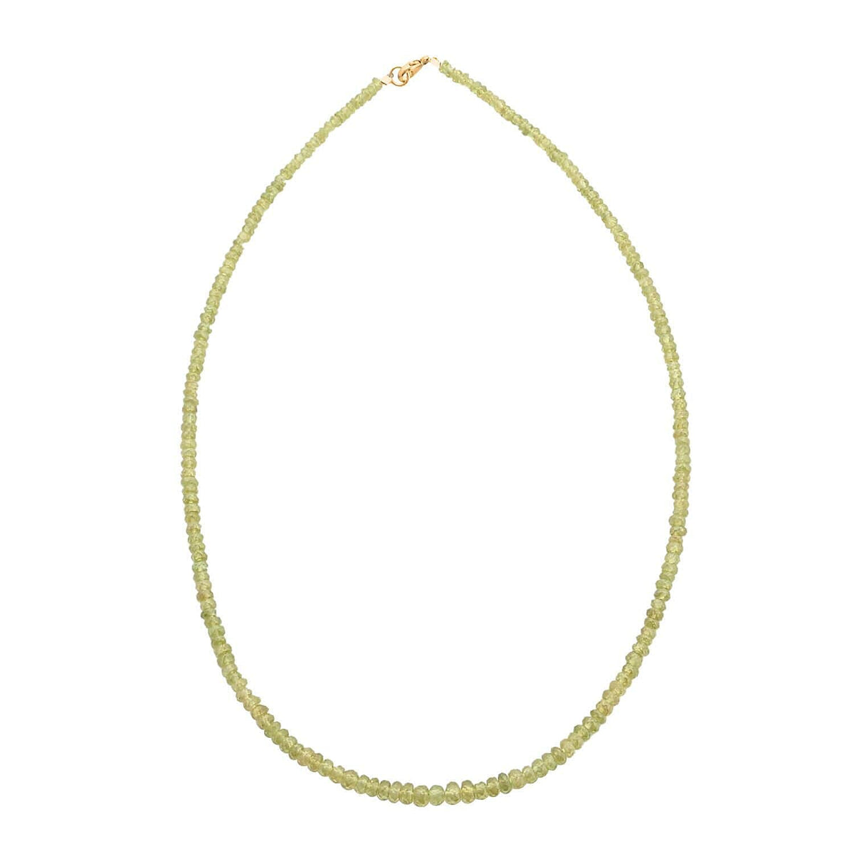 Certified and Appraised 18K Yellow Gold AAAA   Sphene Necklace (Size - 18) 60.00 ct 7631544 0