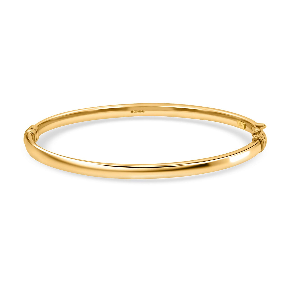 18K Yellow Gold Bangle (Size 7) 7763596 3