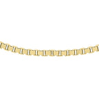 18K Yellow Gold  Chain (Size - 16),  Gold Wt. 1.1 Gms