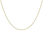 18K Yellow Gold  Chain (Size - 16),  Gold Wt. 1.1 Gms