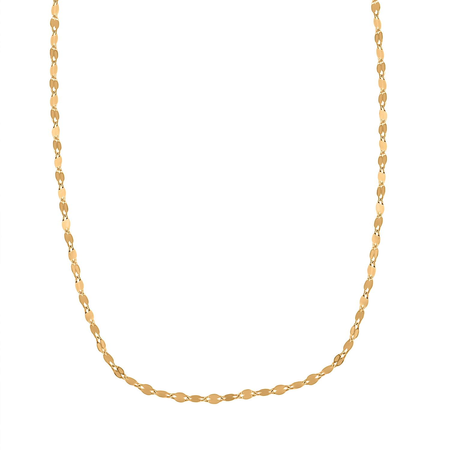 18K Yellow Gold Chain (Size - 18) With Spring Ring Clasp 7998255 0
