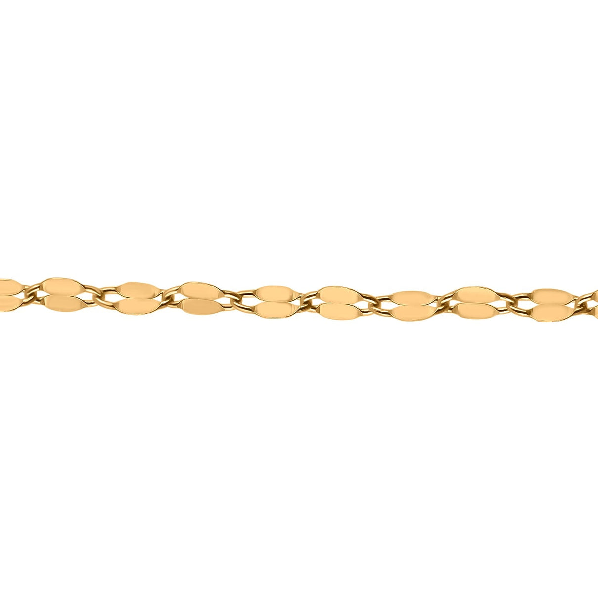 18K Yellow Gold Chain (Size - 18) With Spring Ring Clasp 7998255 2