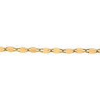 18K Yellow Gold Chain (Size - 18) With Spring Ring Clasp