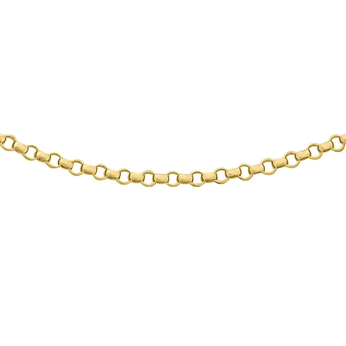 One Time Close Out Deal- 18K Yellow Gold Round Belcher Necklace (Size - 20) 7658085 0