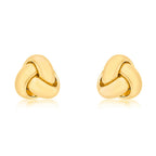 18K Yellow Gold  Earring,  Gold Wt. 0.7 Gms