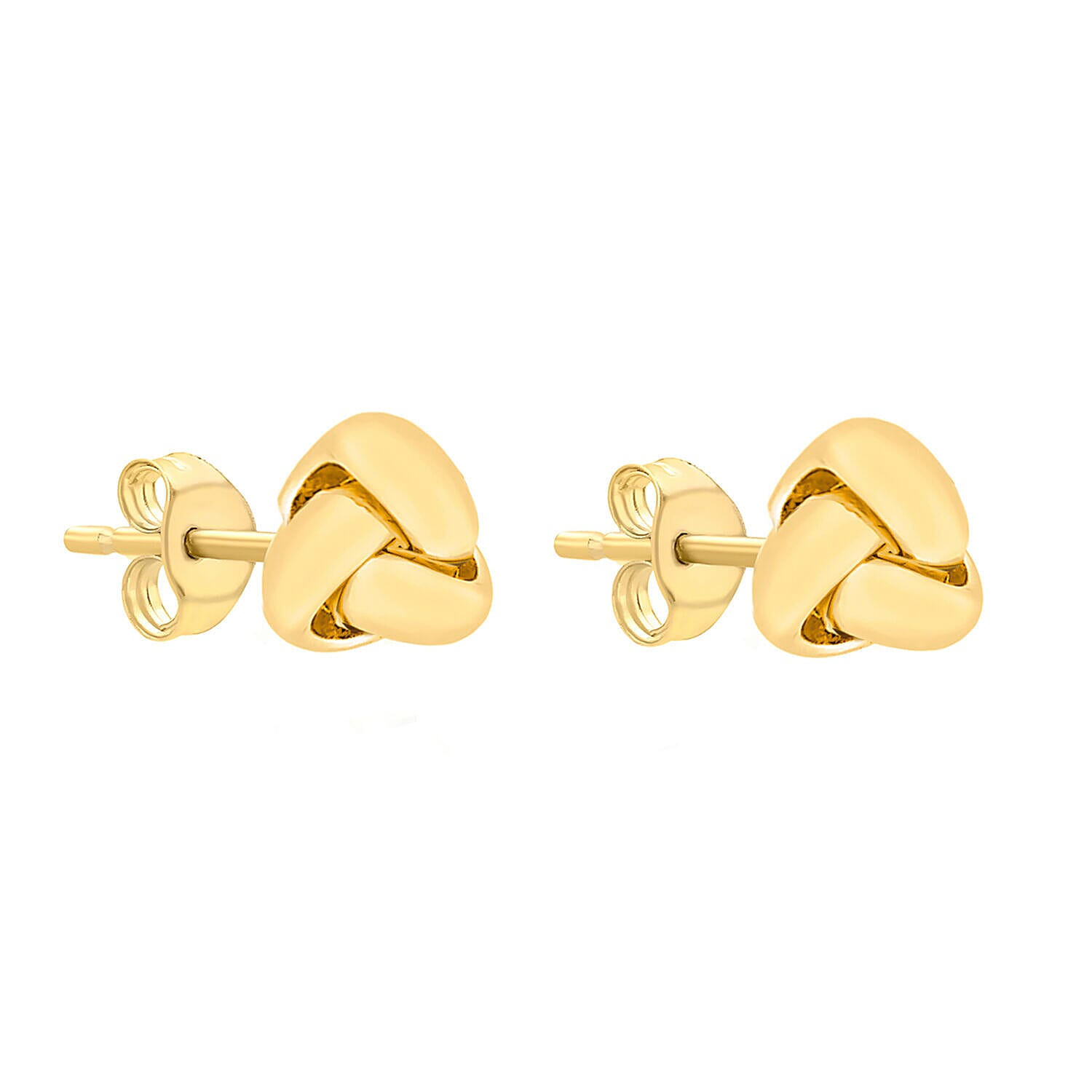 ILIANA 18K Yellow Gold 7mm Knot Stud Earrings 7344292 1